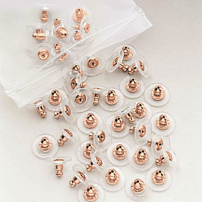 Swarovski Earring Backs - Rose Pair - 5142005