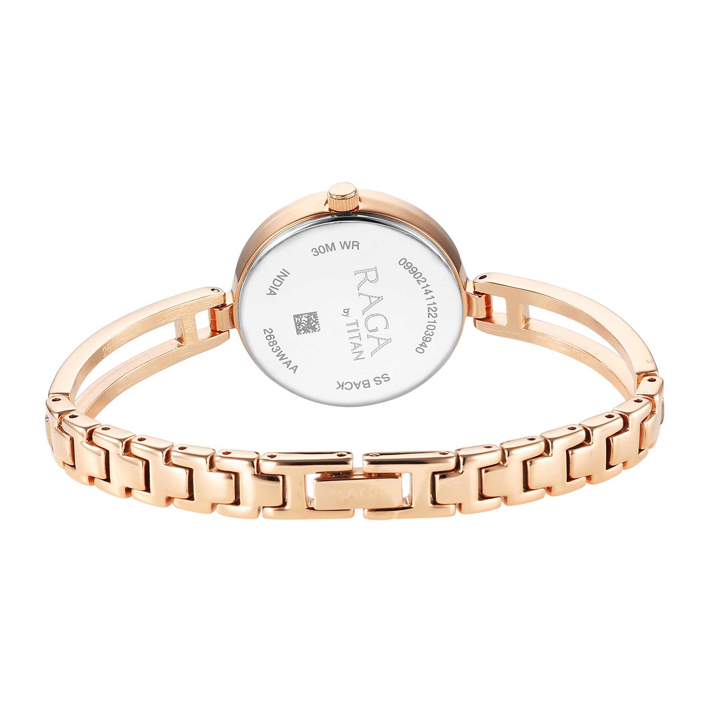 Titan Raga Viva Rose Gold Dial Analogue with Date Metal Strap watch for Women