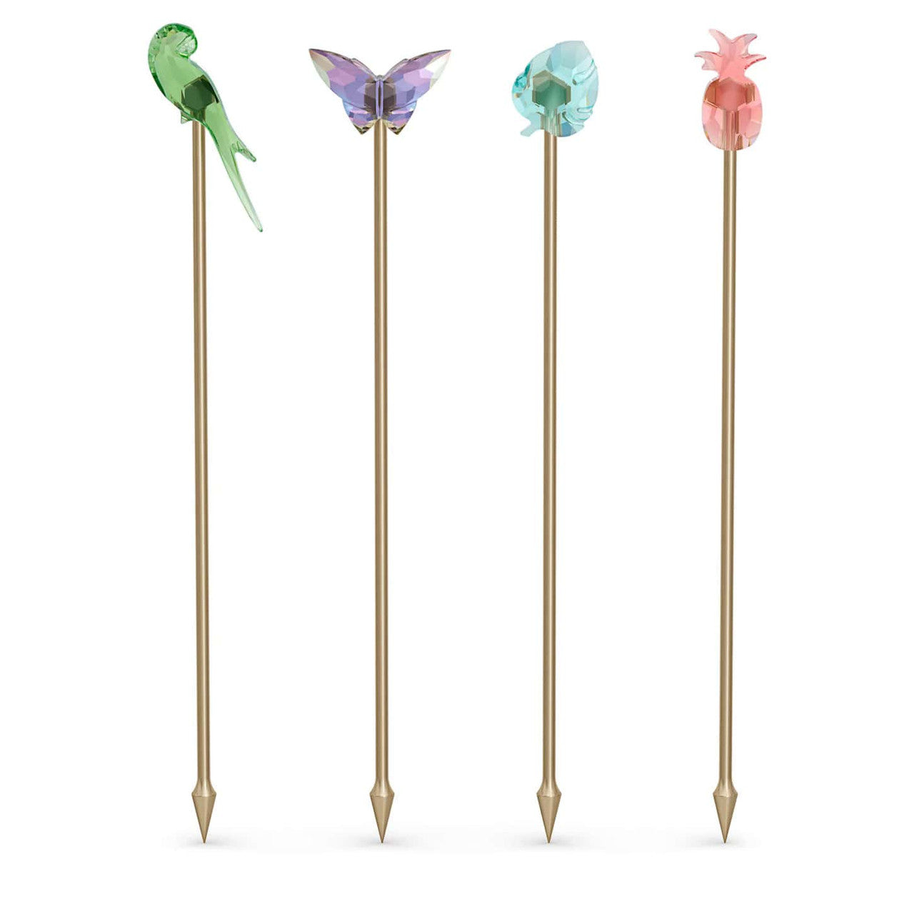 Swarovski Jungle Beats Cocktail Stirrers (Set of 4) 5557812