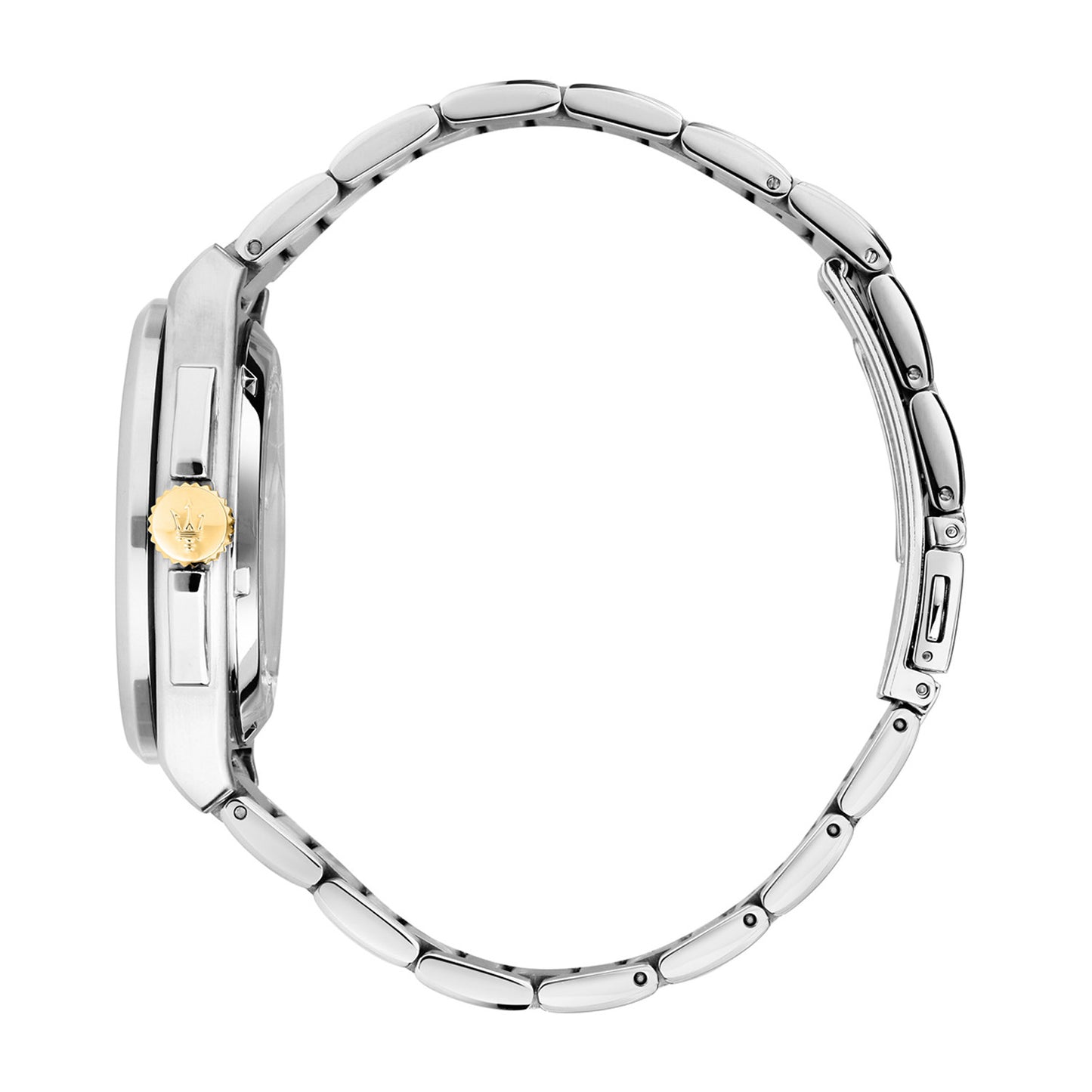 Maserati Velocita 41mm Automatic Black Dial Two Tone Stainless Steel Strap Watch