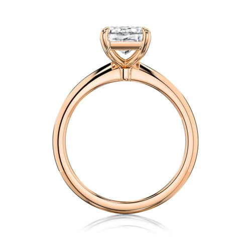 The Richi Radiant Solitaire Engagement Ring