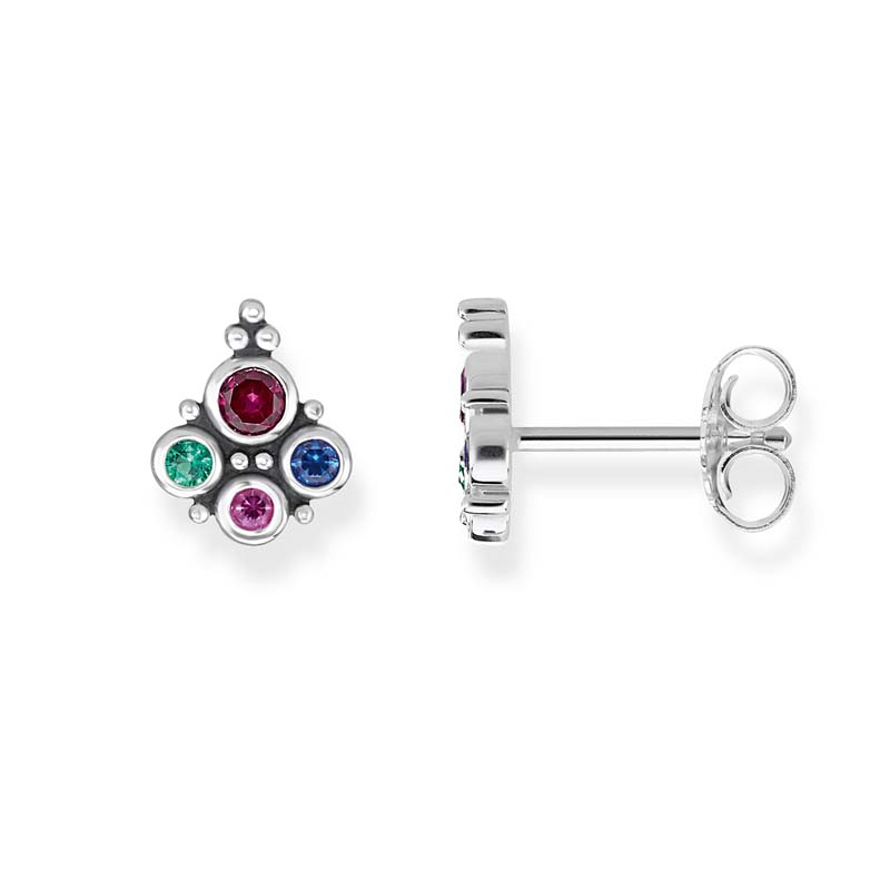 Thomas Sabo Royal Multi Stone Single Stud TH1955