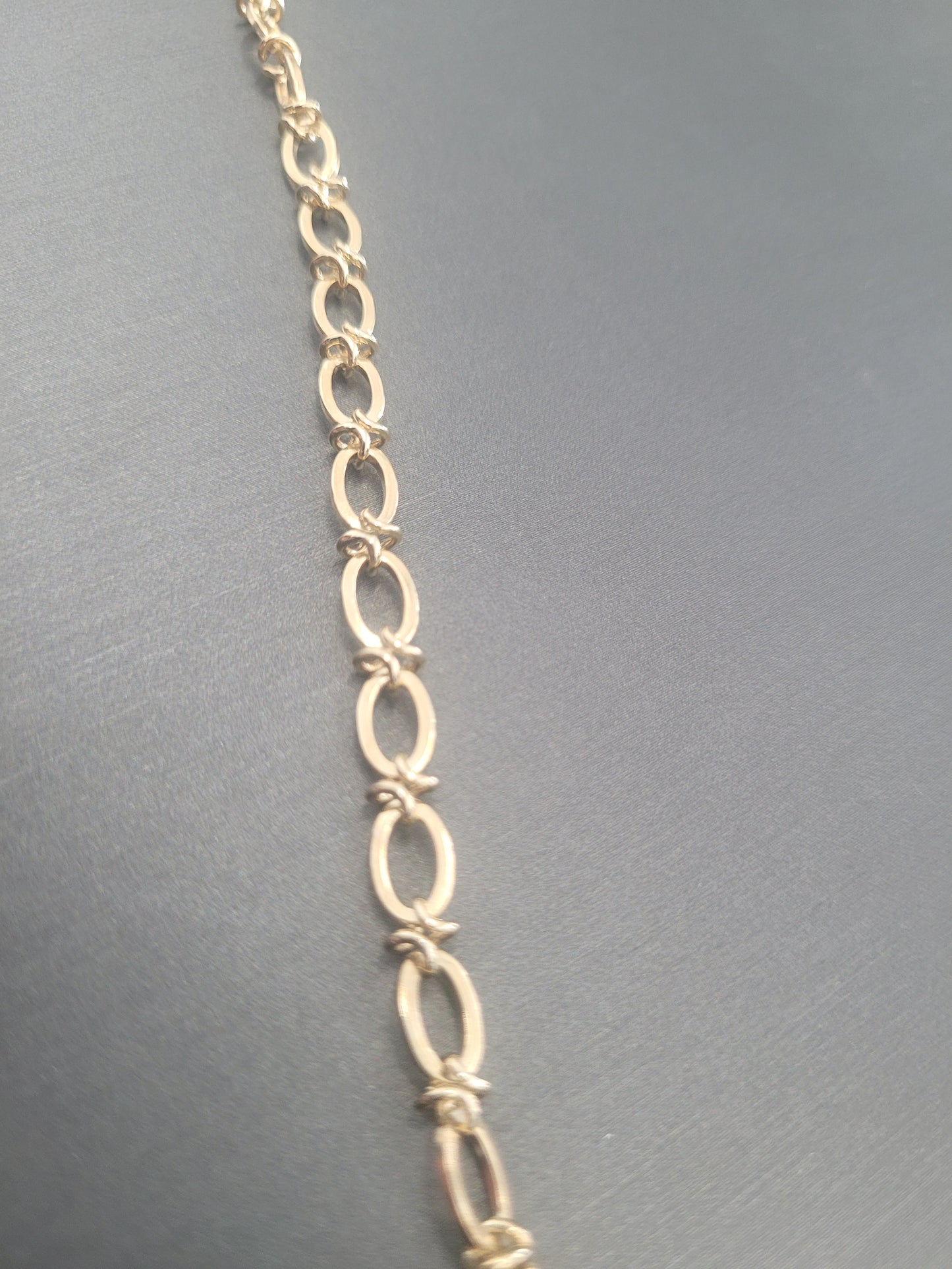 9ct Oval Fancy Link Bracelet