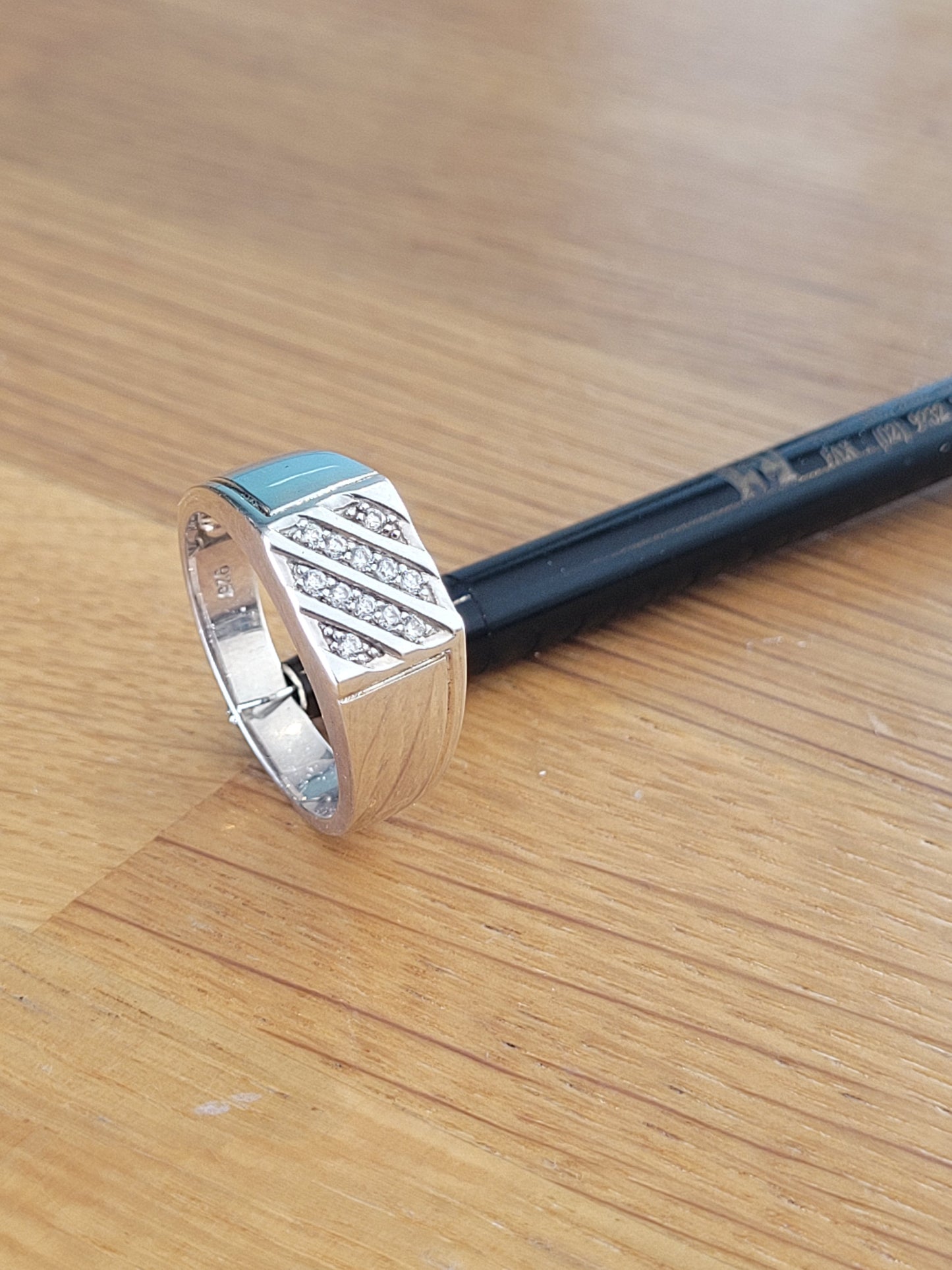 Silver Crossway CZ Dress