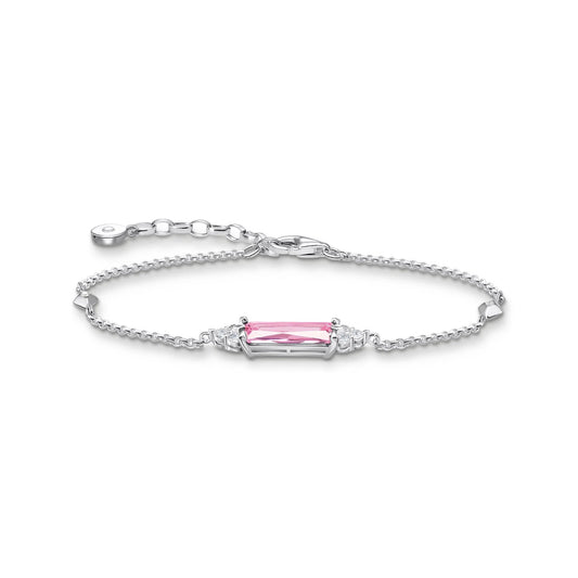 THOMAS SABO Heritage Pink Silver Bracelet