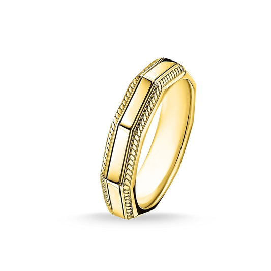 Thomas Sabo Ring Angular Gold