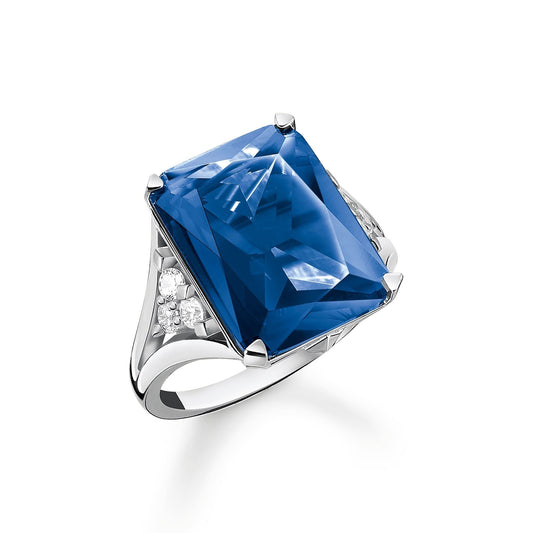 Thomas Sabo Ring blue stone