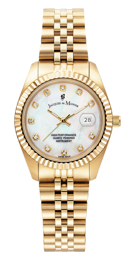 JDM Inspiration Gold with Mother Of Pearl Dial
