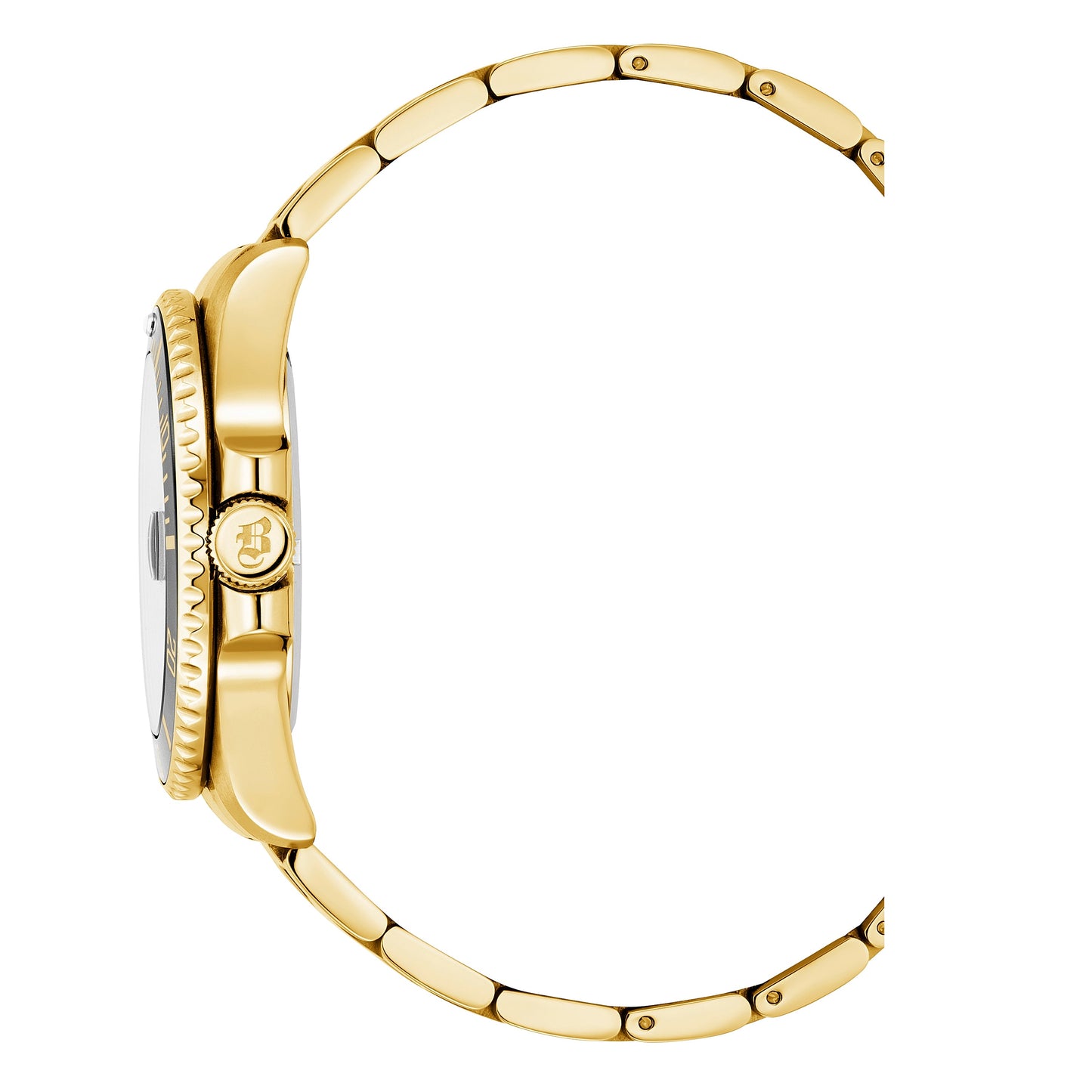 JDM Swiss-Made Pro Scuba 43 Gold and Black Watch