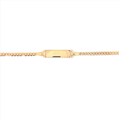 9ct Yellow Italian Baby ID Bracelet