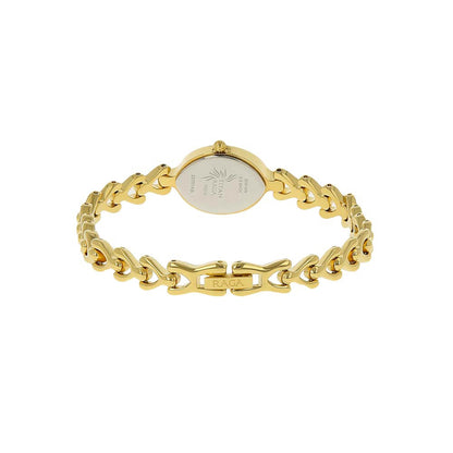 Titan Raga Champagne Dial Analog Watch for Women