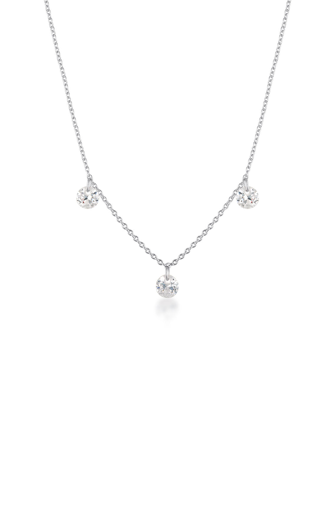 MIRAGE ETHEREAL NECKLACE SILVER