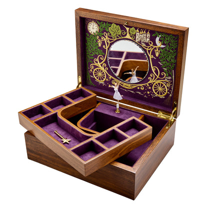 Wolf Ballet Musical Jewellery Box - Cinderella