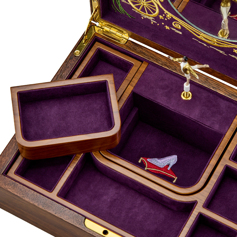 Wolf Ballet Musical Jewellery Box - Cinderella