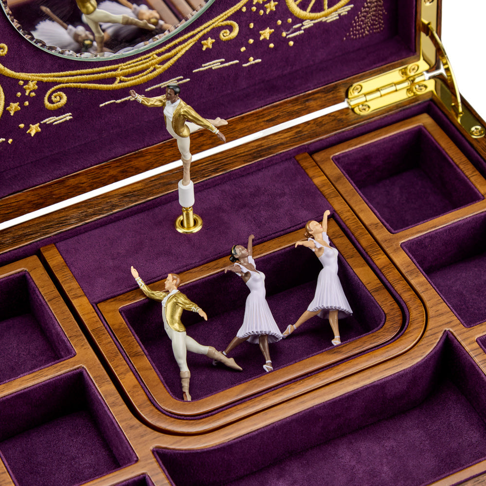 Wolf Ballet Musical Jewellery Box - Cinderella