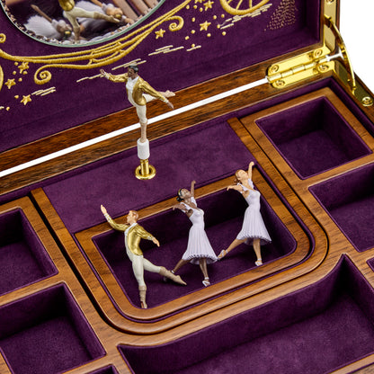 Wolf Ballet Musical Jewellery Box - Cinderella
