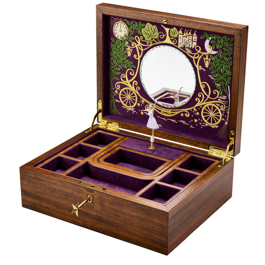 Wolf Ballet Musical Jewellery Box - Cinderella 190017