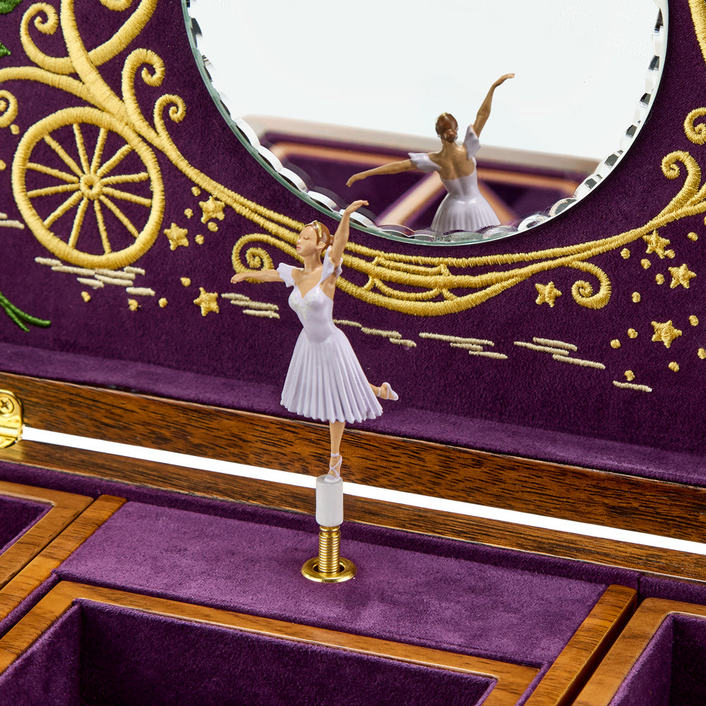 Wolf Ballet Musical Jewellery Box - Cinderella