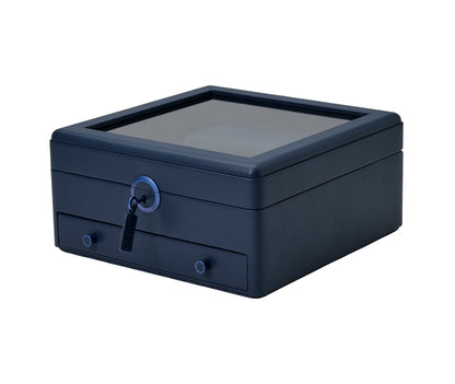 Wolf Earth Watch Stand Box Blue