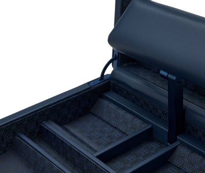 Wolf Earth Watch Stand Box Blue