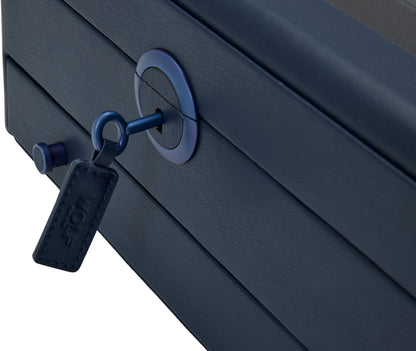 Wolf Earth Watch Stand Box Blue