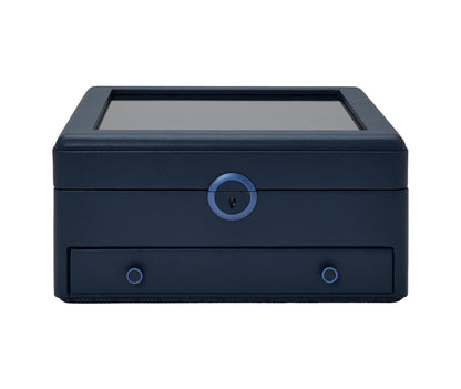 Wolf Earth Watch Stand Box Blue