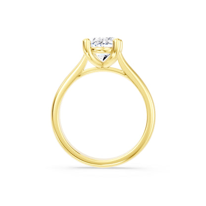 The Odette Oval Solitaire Engagement Ring