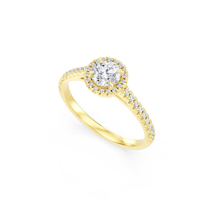 The Halo Engagement Ring