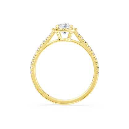 The Halo Engagement Ring