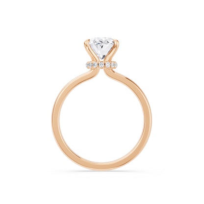 The Hidden Odette Oval Engagement Ring