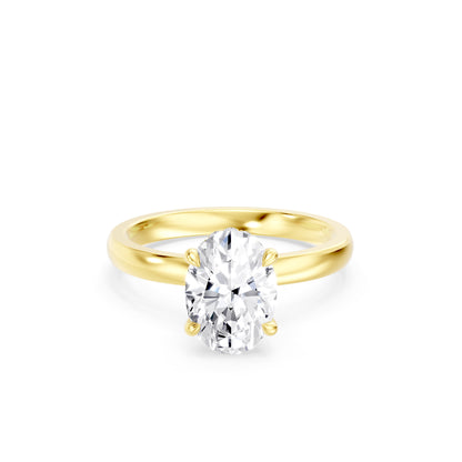 The Hidden Odette Oval Engagement Ring