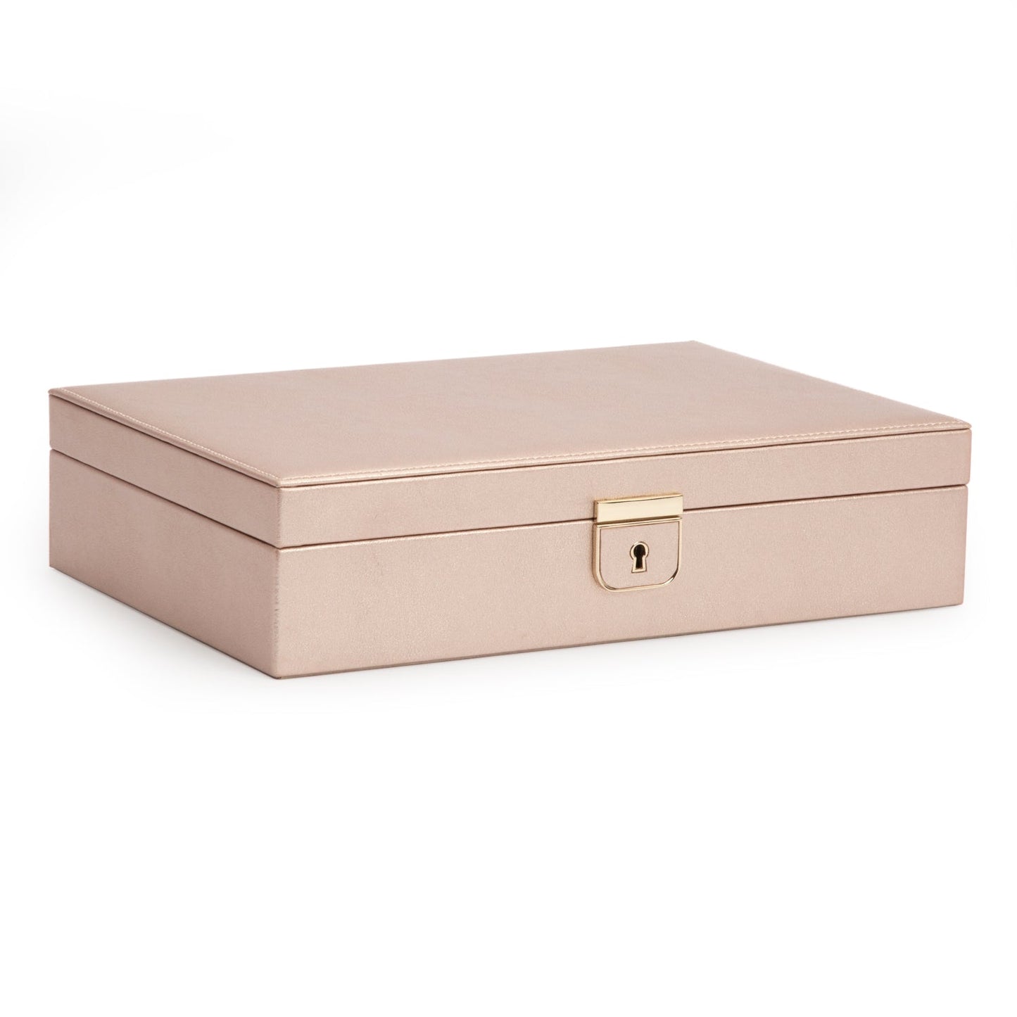 Wolf Palermo Medium Jewellery Box Rose Gold