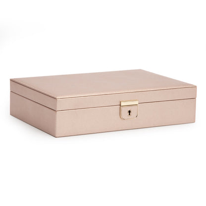 Wolf Palermo Medium Jewellery Box Rose Gold