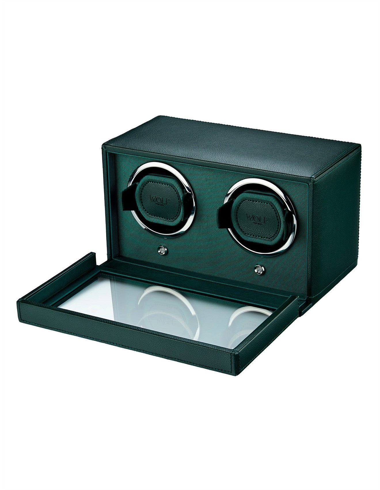 Wolf Double Cub Winder with Cover Green