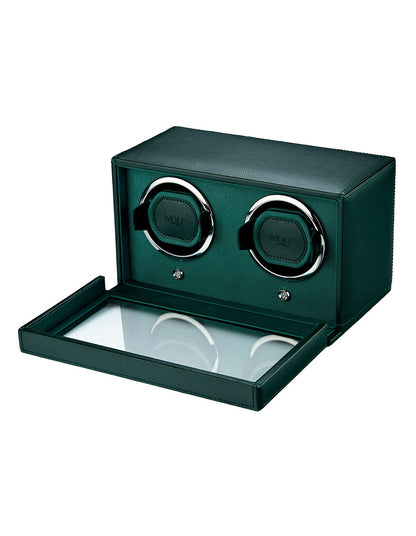 Wolf Double Cub Winder with Cover Green