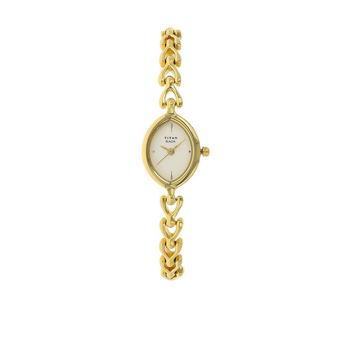 Titan Raga Champagne Dial Analog Watch for Women