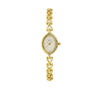Titan Raga Champagne Dial Analog Watch for Women