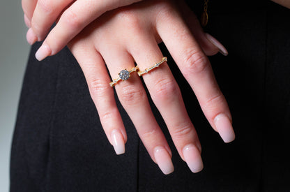 GEORGINI RED CARPET GALA RING GOLD