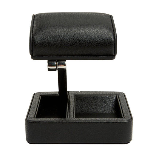 Wolf Roadster Single Travel Watch Stand Black