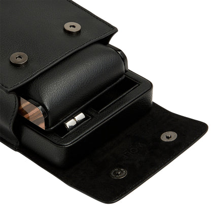 Wolf Roadster Single Travel Watch Stand Black