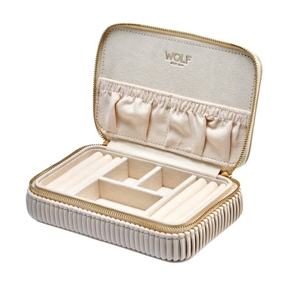 Wolf Bella Travel Zip Case Bone 781353