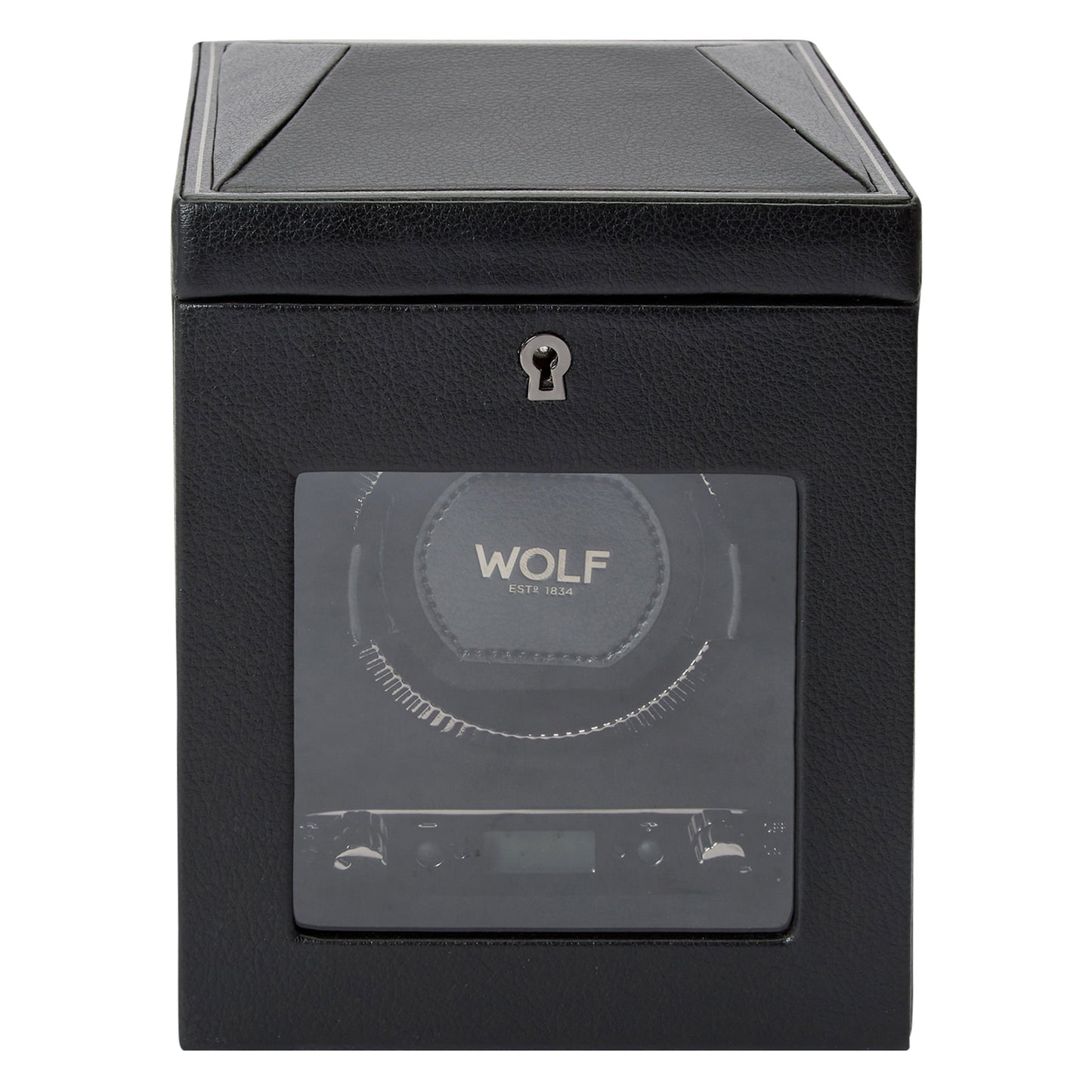 Wolf British Racing Single Watch Winder Black