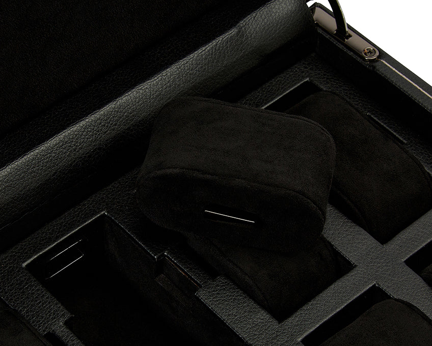 Wolf British Racing 15 Piece Watch Box Black