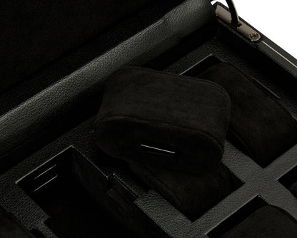 Wolf British Racing 15 Piece Watch Box Black