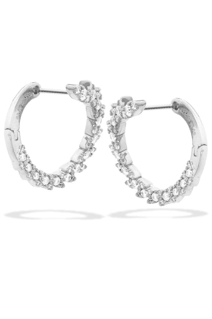 SYDNEY SOIRÉE POINT PIPER EARRINGS SILVER