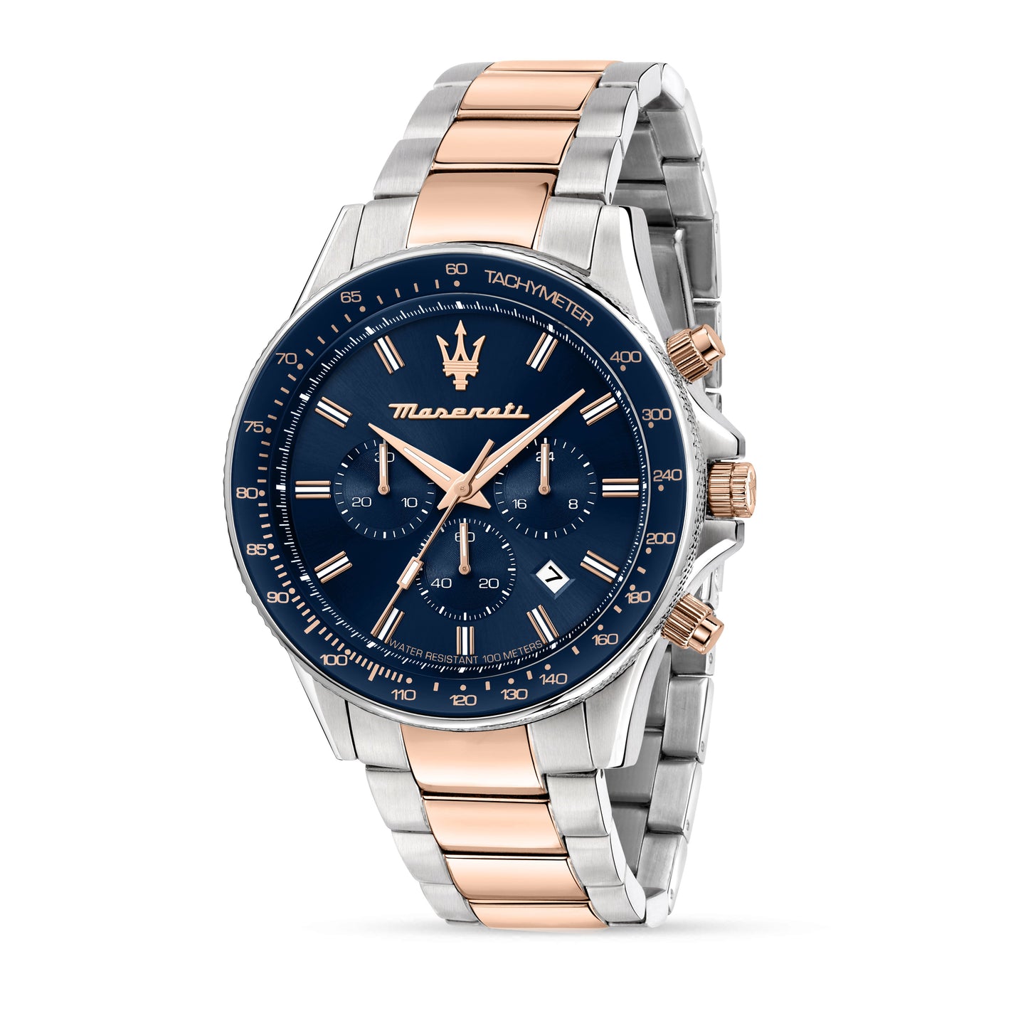 Maserati Sfida Two Tone Chronograph  Watch