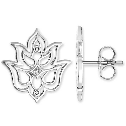 Thomas Sabo Lotus Flower Diamond Studs D_H0007