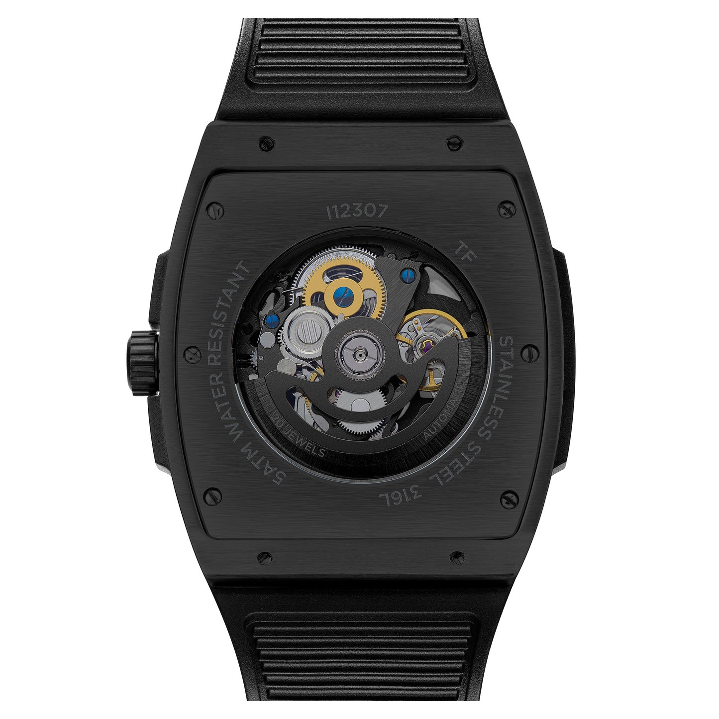 Ingersoll Challenger 44.6mm Black Dial and Black Alcantara Strap Watch