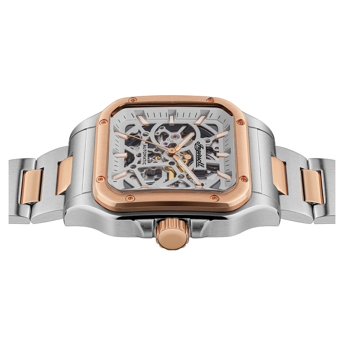 Ingersoll The Ollie 42mm Grey Dial and Two Tone Stainless Steel Watch