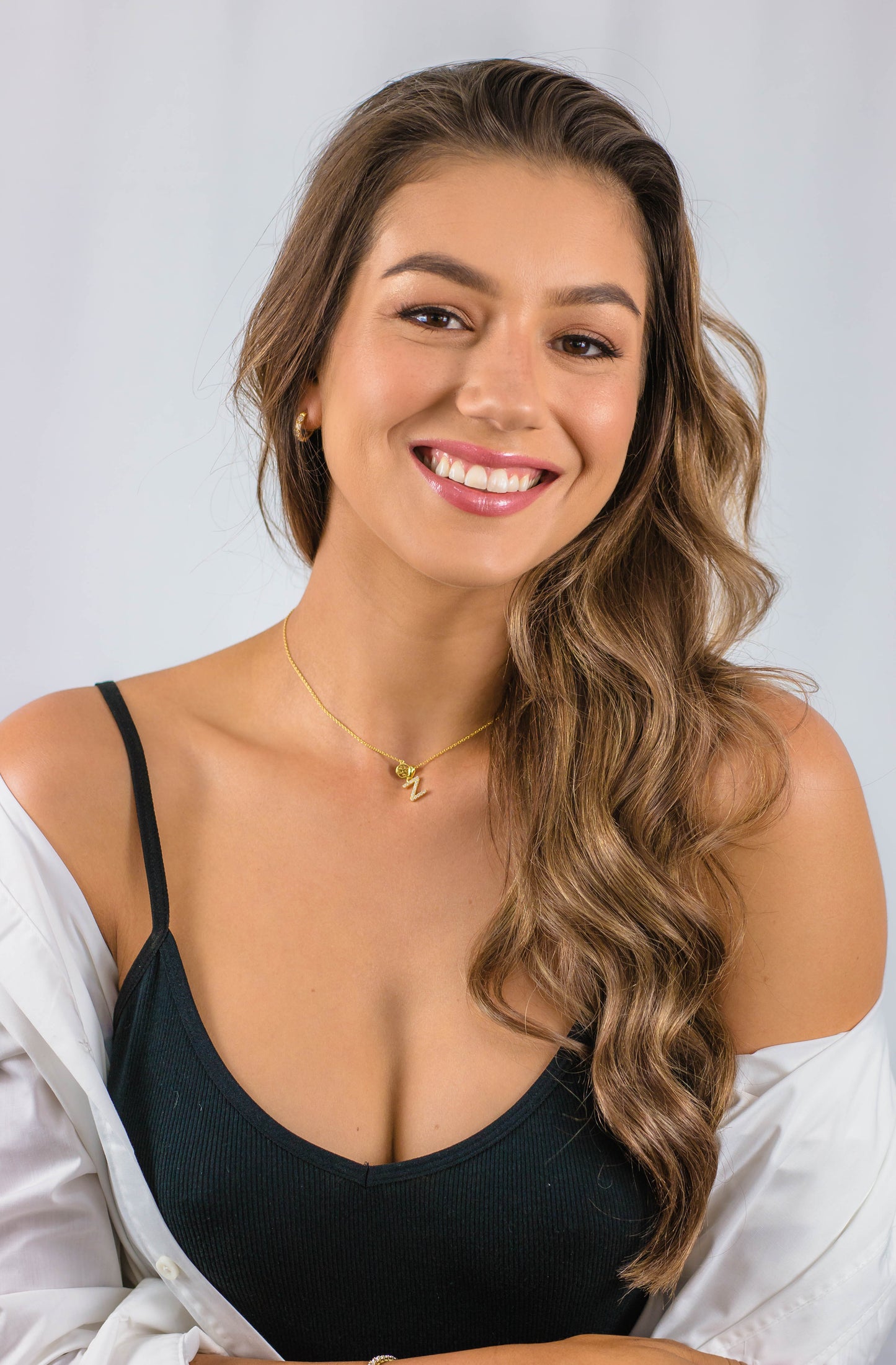 LUXURY LETTERS Z INITIAL PENDANT GOLD